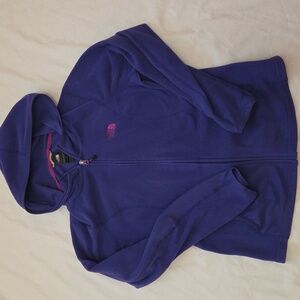 The North Face Purple Full Zip Fleece Hoodie Women’s Size M